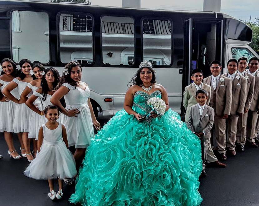 Limosuines service Norridge Il Quinceanera