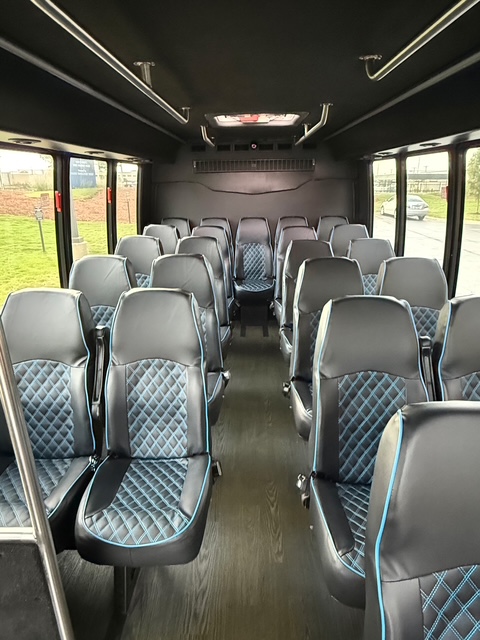 Shuttle bus interior - 39 Passengers